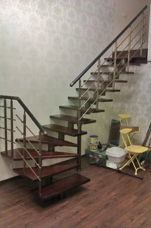Модульная межэтажная лестница от производителя по низким ценам 3