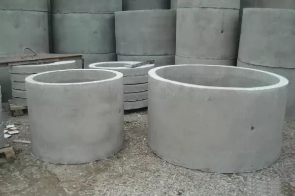 Железо- бетонные кольца для колодца и канализации. Доставка