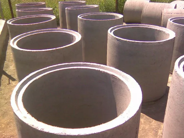 Железо- бетонные кольца для колодца и канализации. Доставка 4
