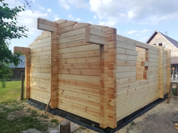 Брус профилированный для строительства деревянных домов 6